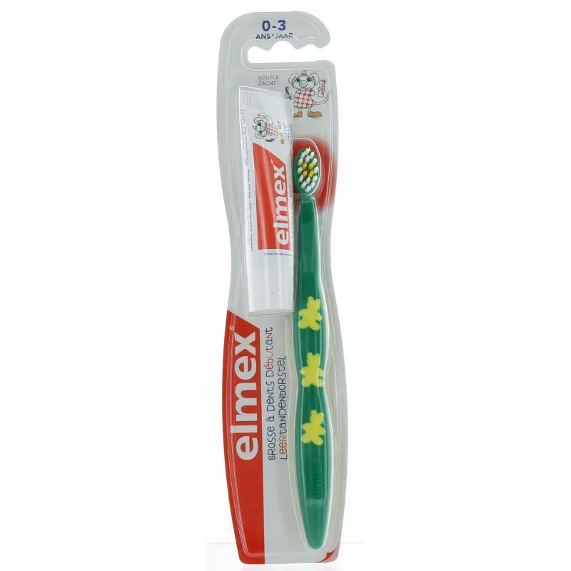 Brosse à Dents Elmex Débutant 0-3 ans