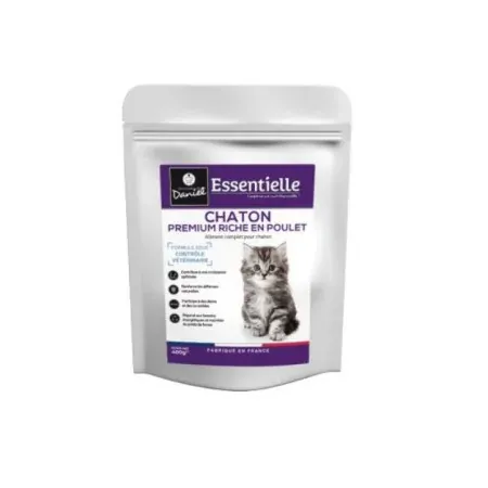 Les Recettes de Daniel Essentielle Chaton Premium Riche en Poulet 400g - Univers Pharmacie