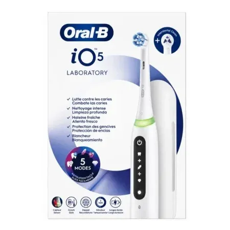 Oral-B iO5 Laboratory Brosse à Dents Electrique Blanc - Univers Pharmacie