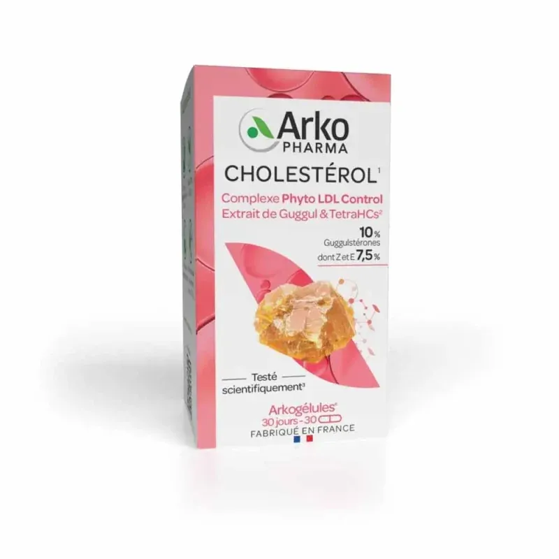 Arkopharma Arkogélules Cholesterol 30 gélules - Univers Pharmacie