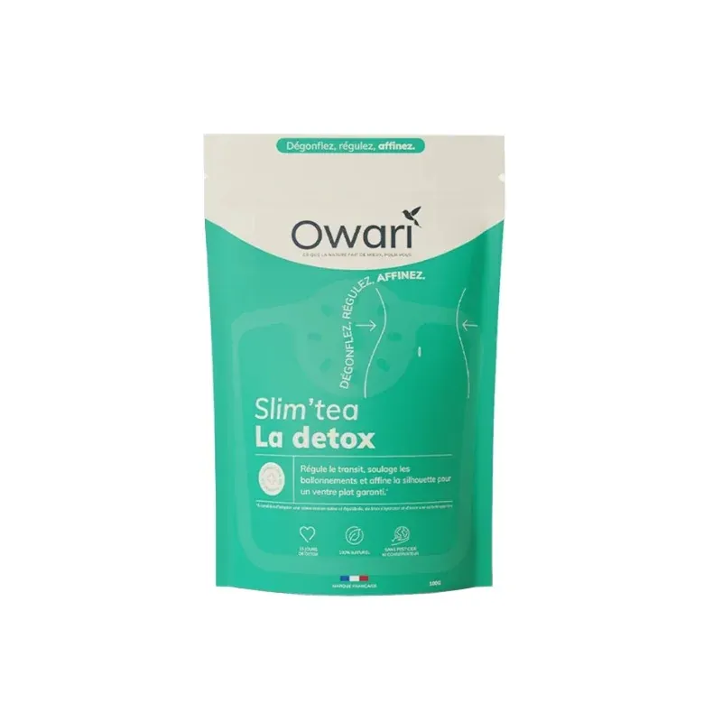 Owari Slim'tea La Detox 50g - Univers Pharmacie