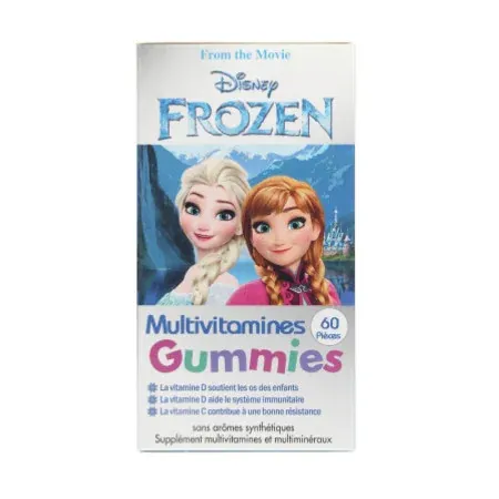 Disney Frozen Multivitamines Enfant 60 gummies