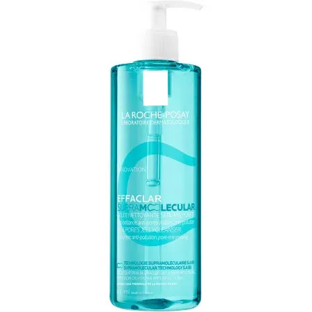 La Roche-Posay Effaclar Supramolecular Gelée Nettoyante Sébum & Pores 400ml - Univers Pharmacie