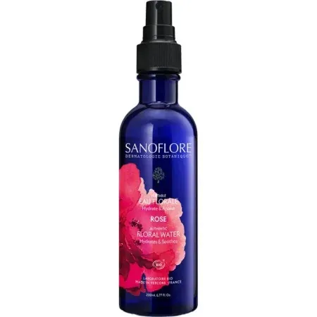Sanoflore Véritable Eau Florale Rose Bio 200ml - Univers Pharmacie