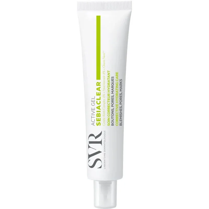 SVR Active Gel Sebiaclear Soin Correcteur Hydratant 40ml - Univers Pharmacie