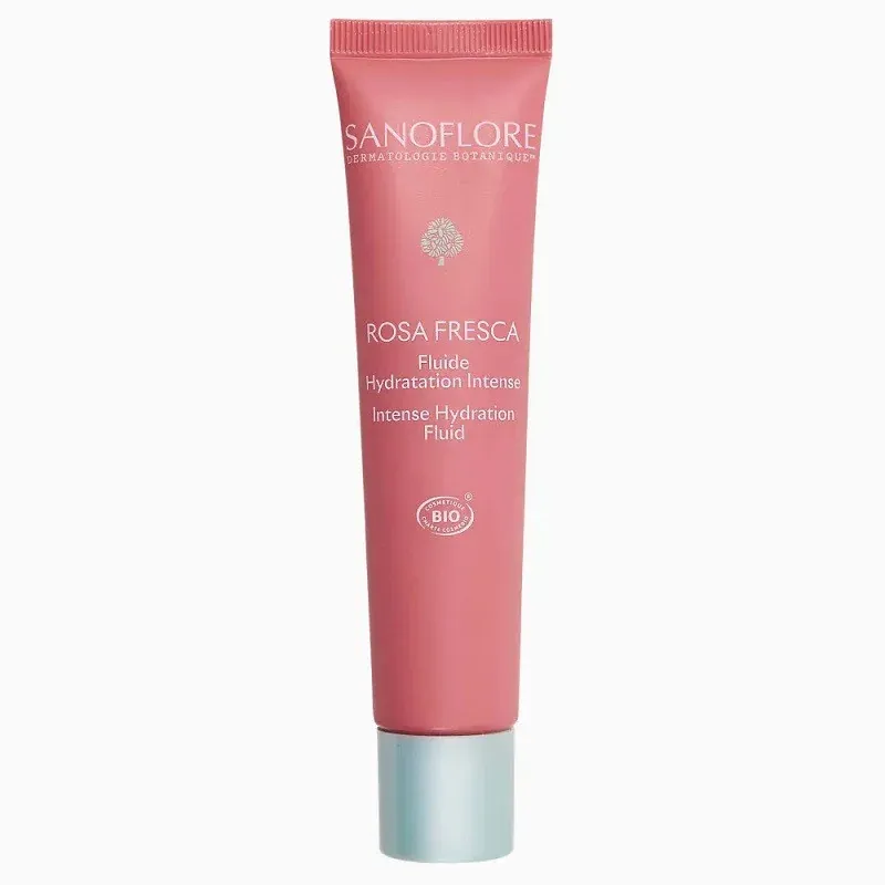 Sanoflore Rosa Fresca Fluide Hydratation Intense Bio 40ml - Univers Pharmacie