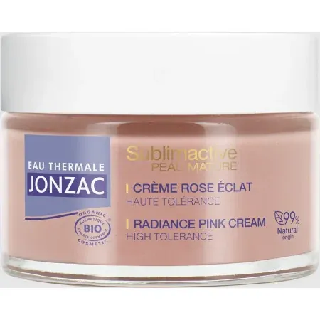 Jonzac Sublimactive Peau Mature Crème Rose Eclat 50ml - Univers Pharmacie