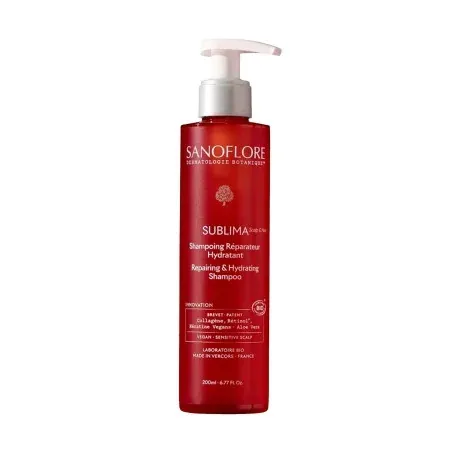 Sanoflore Sublima Shampooing Réparateur Hydratant Bio 200ml - Univers Pharmacie