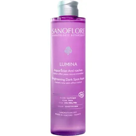 Sanoflore Lumina Aqua Éclat Anti-taches Lotion Bio 200ml - Univers Pharmacie