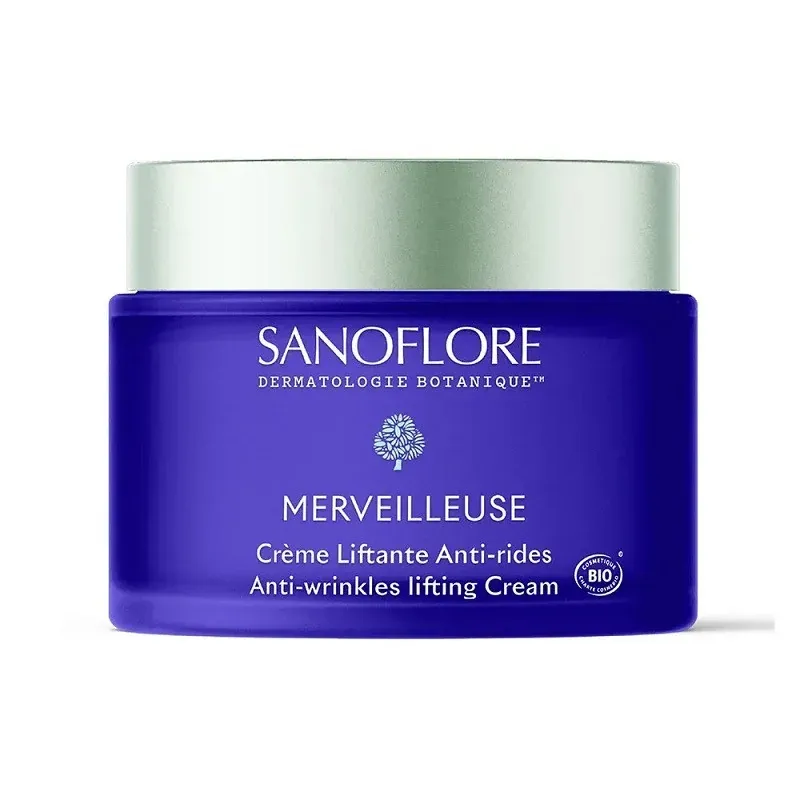 Sanoflore Merveilleuse Crème Liftante Anti-rides Bio 50ml - Univers Pharmacie