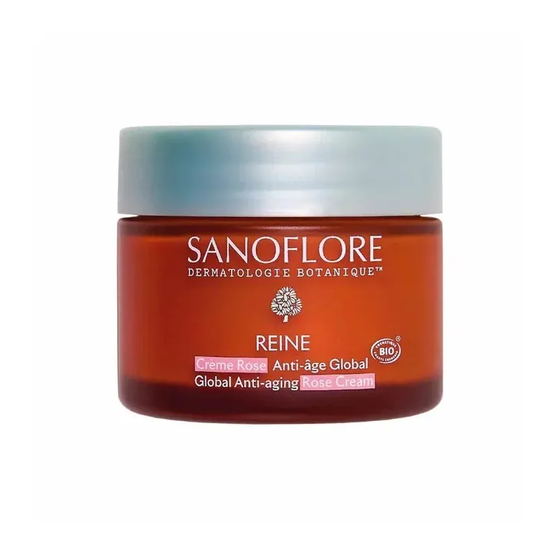 Sanoflore Reine Crème Rose Anti-âge Global Bio 50ml - Univers Pharmacie