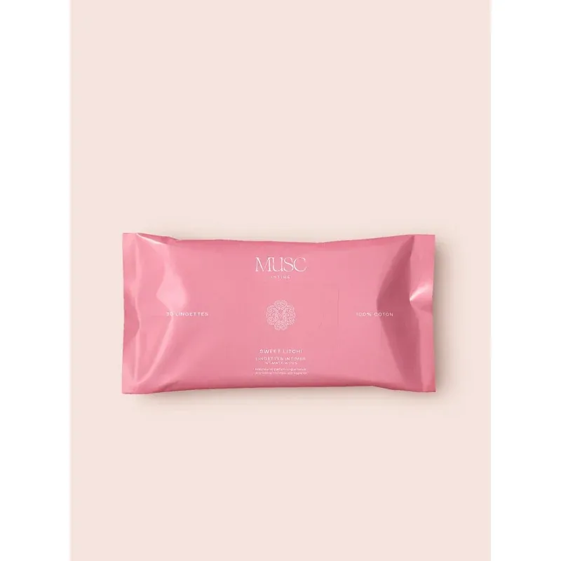 Musc Intime Sweet Litchi Lingettes Intimes X30 - Univers Pharmacie