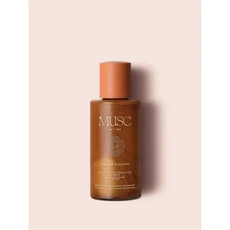 Musc Intime Amber Flower Huile Glow Pailletée 100ml - Univers Pharmacie