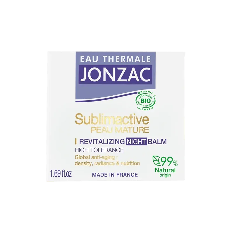 Jonzac Sublimactive Peau Mature Baume Revitalisant Nuit 50ml - Univers Pharmacie