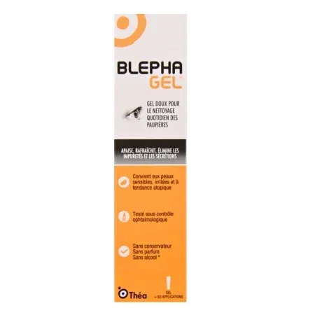 Blephagel Gel Doux Nettoyage Paupières 30g - Univers Pharmacie