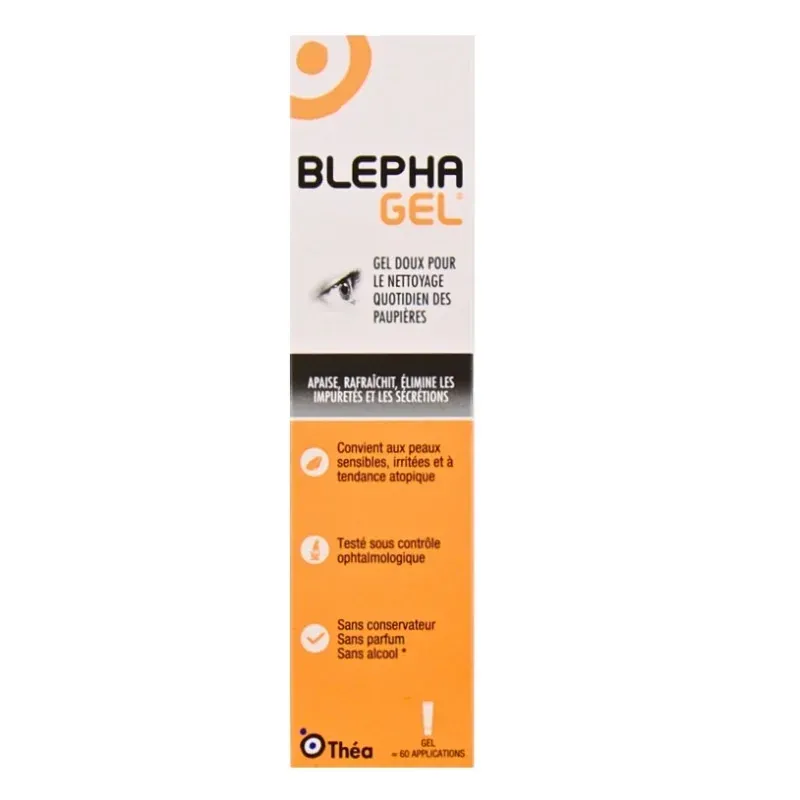 Blephagel Gel Doux Nettoyage Paupières 30g - Univers Pharmacie