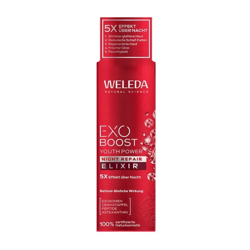 Weleda Exo Boost Youth Power Night Repair Elixir 30ml - Univers Pharmacie