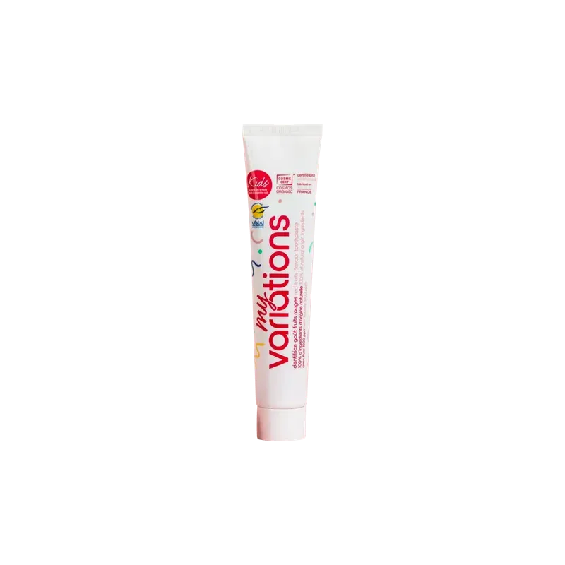 My Variations Kids Dentifrice Goût Fruits Rouges 60ml - Univers Pharmacie