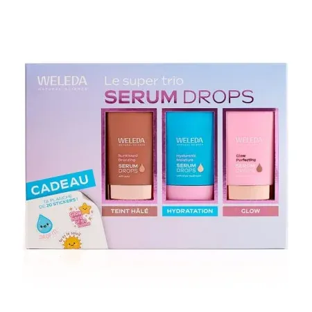 Weleda Coffret Super Trio Serum Drops - Univers Pharmacie
