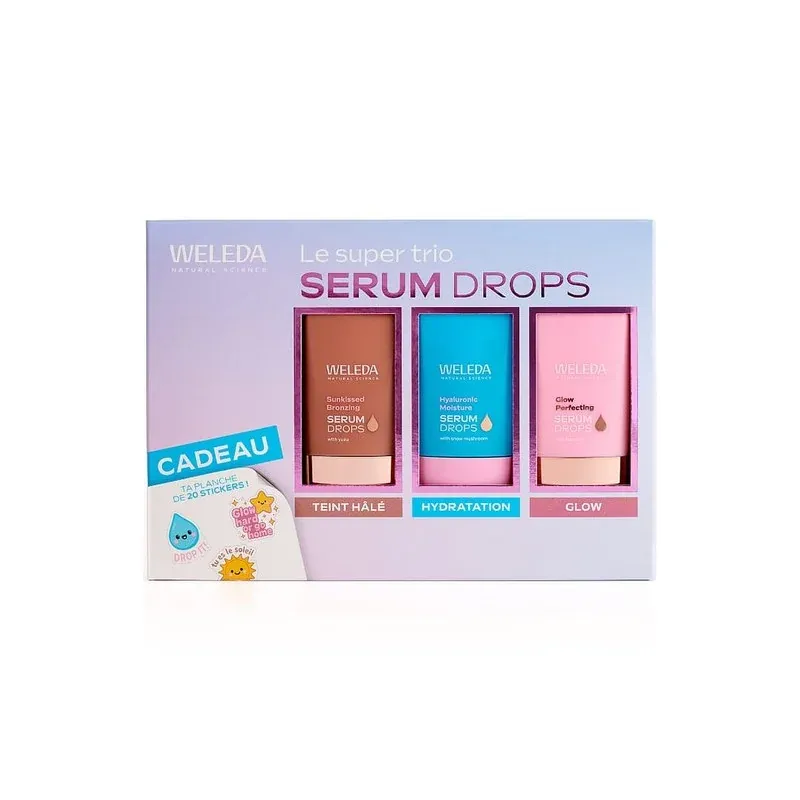 Weleda Coffret Super Trio Serum Drops - Univers Pharmacie