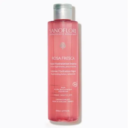 Sanoflore Rosa Fresca Aqua Hydratation Intense 200ml - Univers Pharmacie