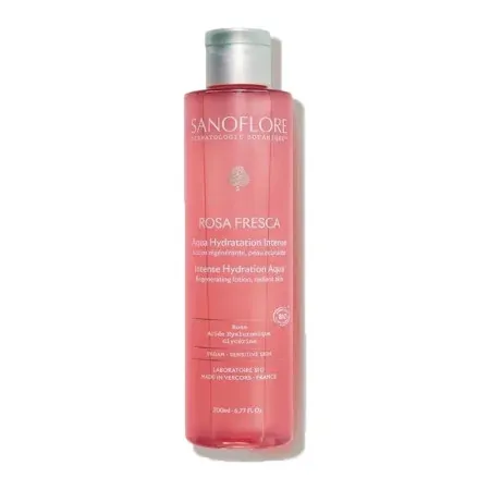 Sanoflore Rosa Fresca Aqua Hydratation Intense 200ml - Univers Pharmacie