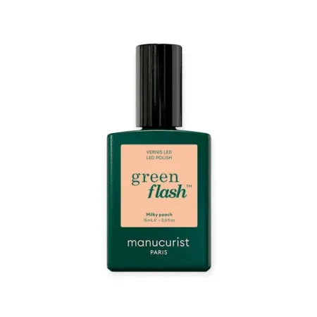 Manucurist Green Flash Vernis Milky Peach 15ml - Univers Pharmacie