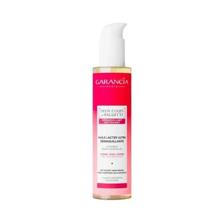 Garancia [Deux Coups de Baguette] Huile Lactée Ultra Démaquillante 150ml - Univers Pharmacie