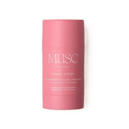 Musc Intime Déodorant Solide Parfumé Sweet Litchi 50g - Univers Pharmacie