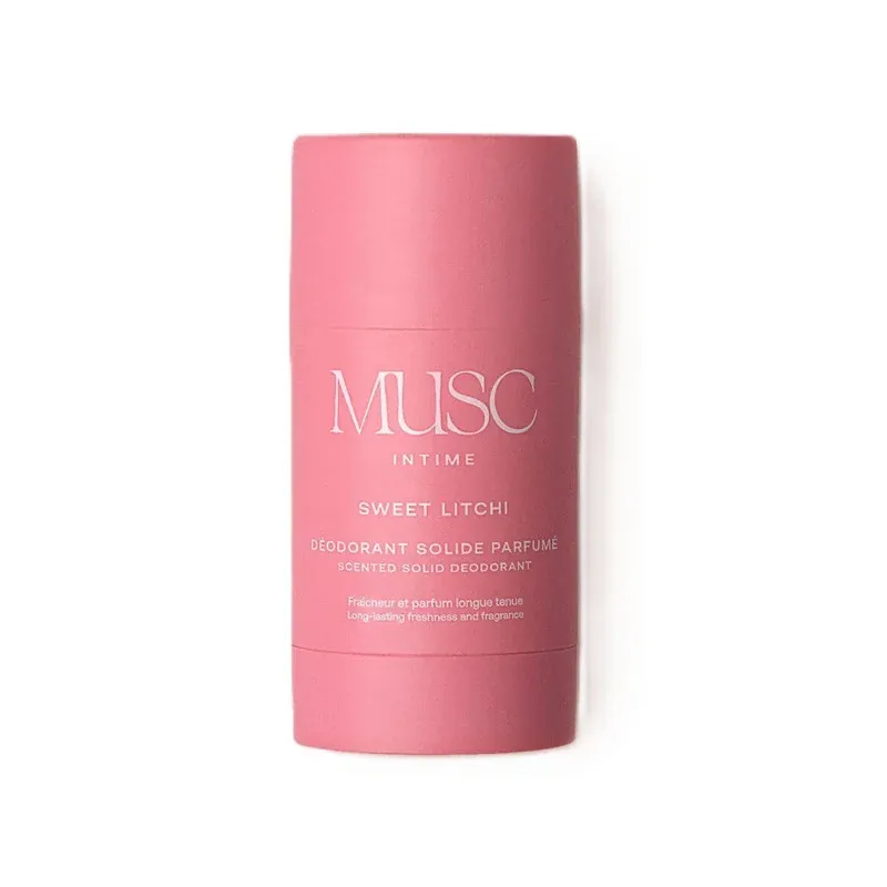 Musc Intime Déodorant Solide Parfumé Sweet Litchi 50g - Univers Pharmacie