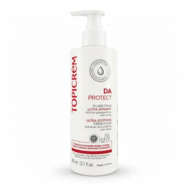 Topicrem DA Protect Fluide Frais Ultra-Apaisant 390ml - Univers Pharmacie