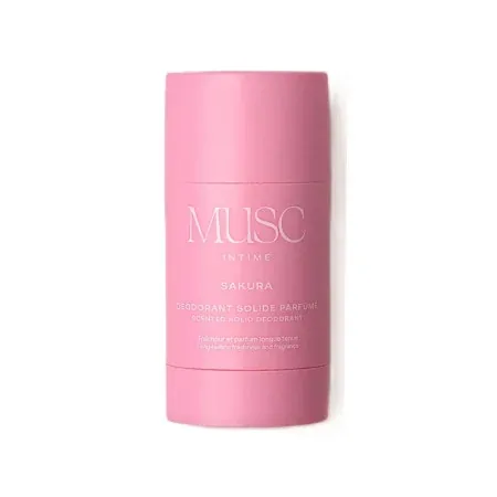 Musc Intime Déodorant Solide Parfumé Sakura 50g - Univers Pharmacie