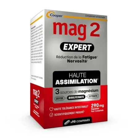 MAG 2 Expert 90 comprimés - Univers Pharmacie