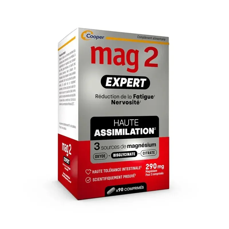 MAG 2 Expert 90 comprimés - Univers Pharmacie