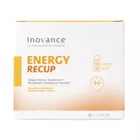 Inovance Energy Recup 10 flacons  - Univers Pharmacie