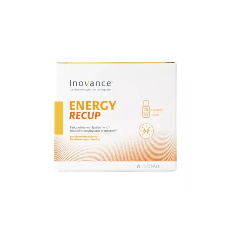 Inovance Energy Recup 10 flacons  - Univers Pharmacie