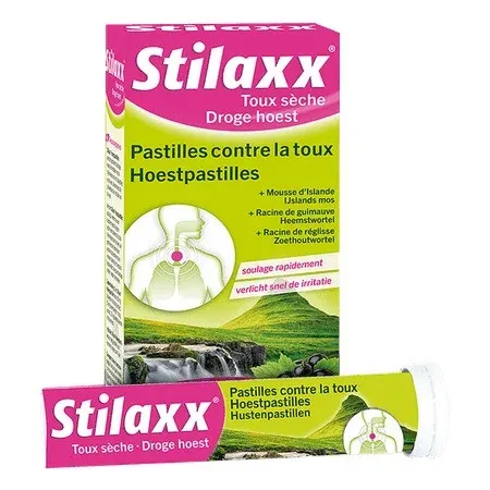 Stilaxx Toux Sèche 28 pastilles - Univers Pharmacie