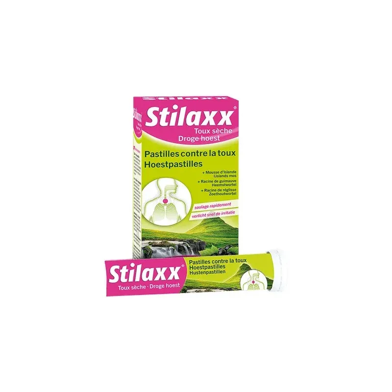 Stilaxx Toux Sèche 28 pastilles - Univers Pharmacie