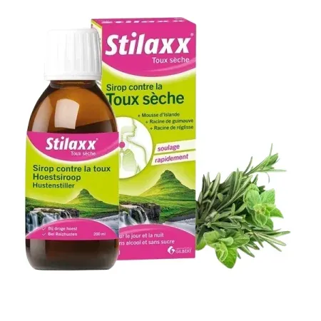Silaxx Toux Sèche Sirop 200ml - Univers Pharmacie