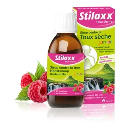 Silaxx Toux Sèche Sirop Junior 200ml - Univers Pharmacie
