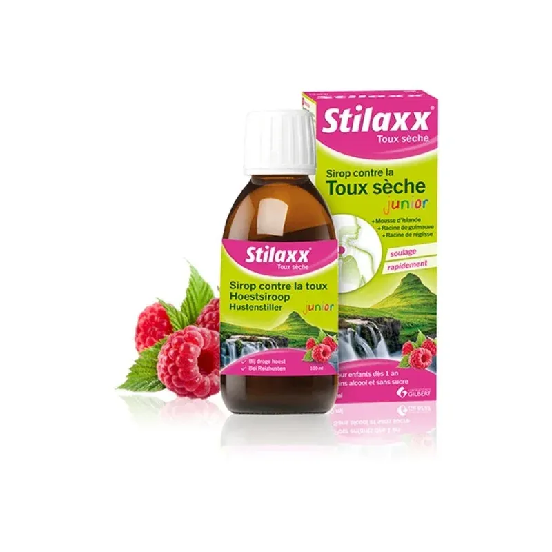 Silaxx Toux Sèche Sirop Junior 200ml - Univers Pharmacie