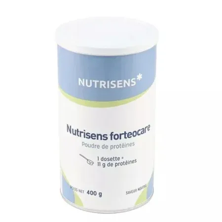 Nutrisens Forteocare Poudre Protéines Saveur Neutre 400g - Univers Pharmacie