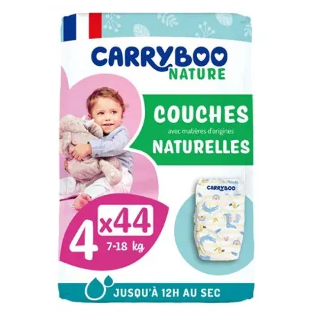 Carryboo Nature Couches Naturelles Taille 4 7-18kg X44 - Univers Pharmacie