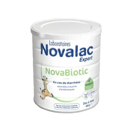 Novalac NovaBiotic Dès 6 Mois 600g - Univers Pharmacie
