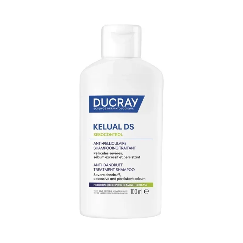 Ducray Kelual DS Sebocontrol Anti-pellicullaire Shampooing Traitant 100ml - Univers Pharmacie