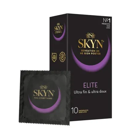 Skyn Elite Préservatifs sans Latex X10 - Univers Pharmacie