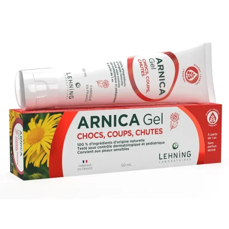 Lehning Arnica Naturel Gel 50g - Univers Pharmacie
