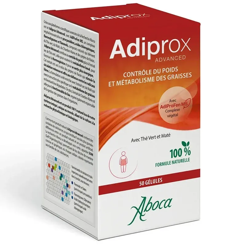 Aboca Adiprox Advanced 50 gélules - Univers Pharmacie