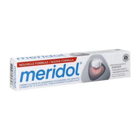 Meridol Dentifrice Protection Gencives & Blancheur 75ml - Univers Pharmacie