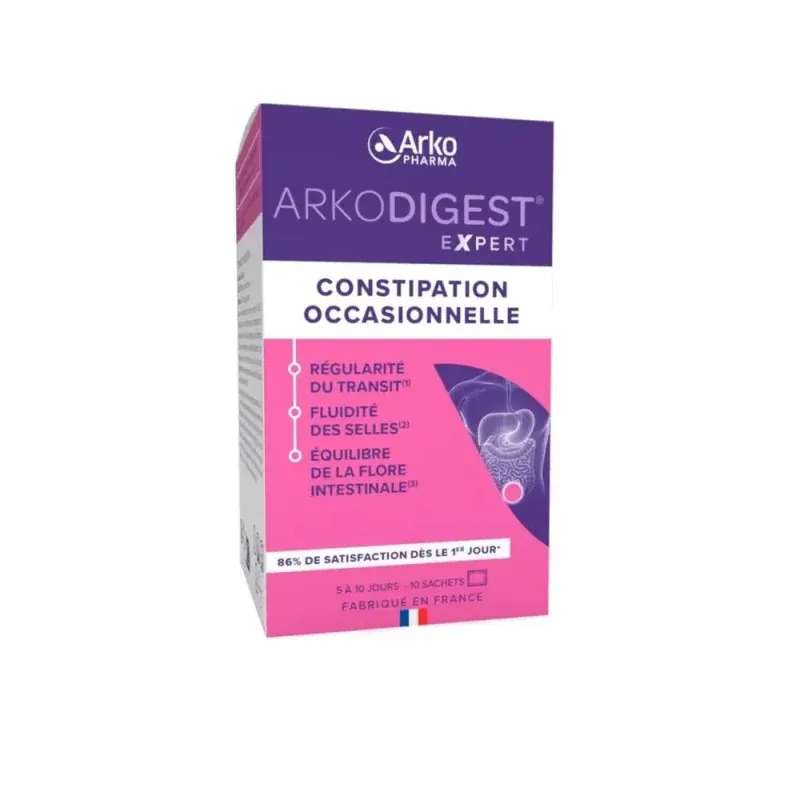 Arkopharma Arkodigest Constipation Occasionnelle 10 sachets - Univers Pharmace